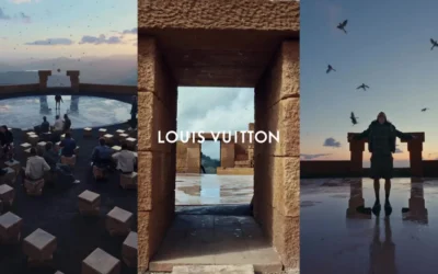 The elegance of Louis Vuitton meets the Andromeda Theater in Sicily